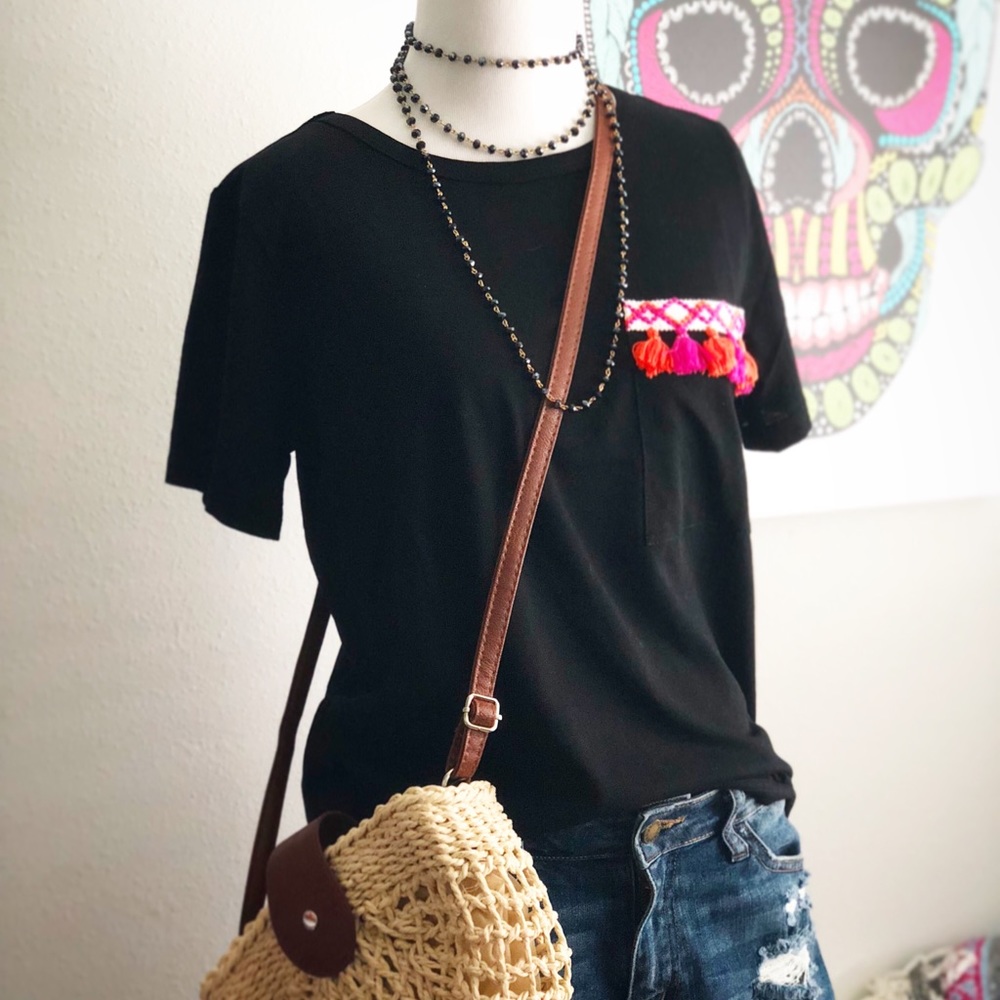 Tassel Pocket Tee